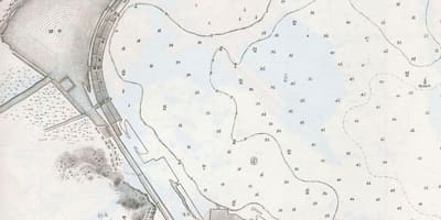 Mapa del puerto de Yokohama
